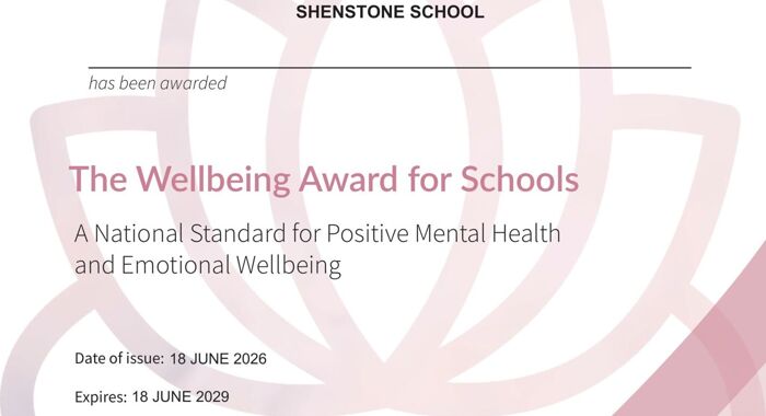 At Shenstone School, we are committed to promoting a caring and supportive environment where everyone is valued and respected.